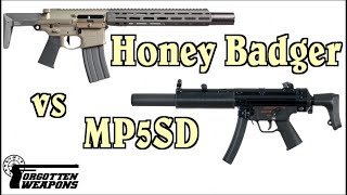 Can the Honey Badger Replace the MP5SD [upl. by Vinnie]