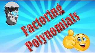 How to Factor Polynomials  Monomials Part 1 Algebra 1 [upl. by Osnohpla]