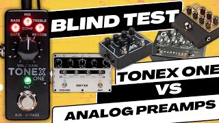 PT 3 quotBlind Test ToneX One VS Analog Bass Preampsquot  Tone Models Available Now [upl. by Eahsed]