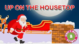 Up on the Housetop  Christmas Carols  Christmas 2023  Bindis Music amp Rhymes [upl. by Ejrog]