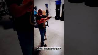 Rope Dart Tutorial  Double Elbow Wrap Into A Shot Demo of Application by Piercing a Target 🎯 [upl. by Bergeman]