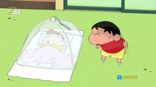 Shin Chan â€“ Â¡Hey Â¡Que ese mosquito es muy fastidioso [upl. by Jephum]