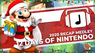 quot12 Days of Nintendoquot 2020 Recap Medley Instrumental [upl. by Daley]