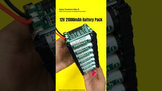 HOW TO MAKE 12 VOLT LITHIUMION BATTERY PACK  HOW TO MAKE 12 VOLT BATTERY WITH 18650 BATTERY [upl. by Yerg]