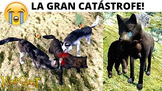 LA GRAN CATÁSTROFE LLEGÓ   WolfQuest 4 [upl. by Anibla]