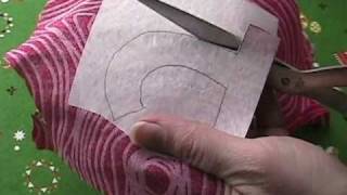 How to Applique with Fusible Adhesive [upl. by Latoye]