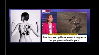 Les fous européistes veulent la guerre Les peuples veulent la paix [upl. by Lina]