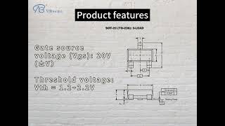 EMF50N03JVB is a SOT23 package NChannel field effect MOS tube [upl. by Edylc]