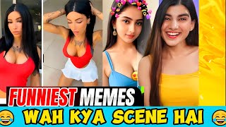 🥵 Wah Kya scene hai Ep 116 😂🤣  Trending Memes  Dank Memes  Indian Memes Compilation meme dunk [upl. by Scheld78]