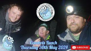 Cambois Beach Sea Fishing Thursday 30th May 2024 [upl. by Droffilc]