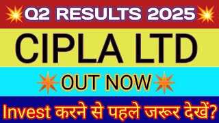 cipla share news today  cipla share analysis  cipla share  cipla share latest news [upl. by Yenwat133]