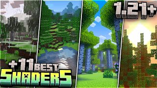 TOP 12 SHADERS que MEJORAN VISUALMENTE tu Minecraft 121 BedrockPE SHADERS MINECRAFT PE 121 [upl. by Esinev315]