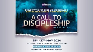 Bibleway Churches UK 63rd National Convocation 2024  Day 2  Evening Session [upl. by Malvin]