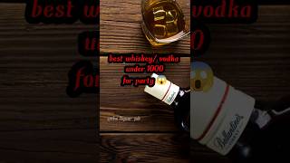 Best whiskey under 1000 in Chandigarh drink alcohol beer whisky maltliquor craftliquor daru [upl. by Anu792]