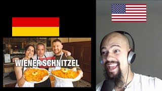 American reacts To Das Wiener Schnitzel [upl. by Nodnek]