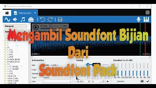 Menguraikan Soundfont Pack  SF2  Menjadi Sondfont Bijian  Polyphone Soundfont Editor [upl. by Yram]