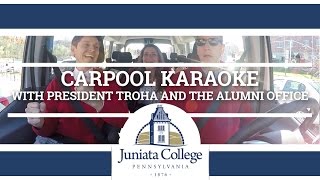 Carpool Karaoke with the Alumni Office  2016 Holiday Video  Juniata College [upl. by Zucker104]