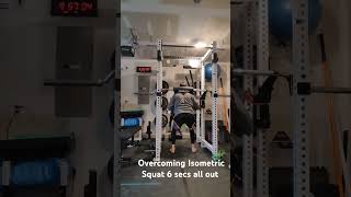 Overcoming isometric squat is a great and safe way to potentiate prior to power or speed movements [upl. by Annala]