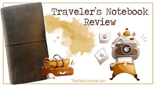 Review of the Travelers Notebook  a refillable journal that supports a circular economy [upl. by Anivek249]