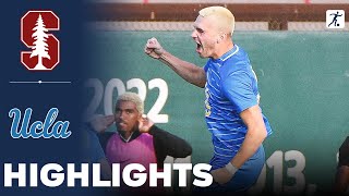 Stanford vs UCLA  NCAA College Soccer  Highlights  November 05 2023 [upl. by Bromleigh]