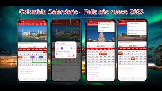 Colombia Calendario 2023 con días festivos 2023 2024 2025 [upl. by Clava]