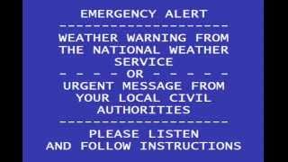 Emergency Alert System Invasion of the United States [upl. by Ydnys]