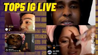 Top5 IG Live Responding To Malvern Opps Coming To Jungle  Adds Chromazz Ramriddlz DJ Snoopy amp More [upl. by Attenaej]