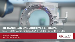 ISWTechnik 3DHandscan und additive Fertigung [upl. by Onitnevuj]