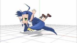 【MMD】 Random models flop like fish to unfitting music [upl. by Aliakam633]