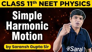 simple harmonic motion  Class 11 NEET Physics  eSaral NEET [upl. by Attikin]