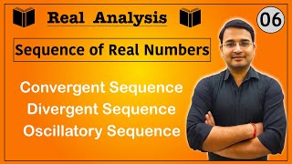 Convergent Divergent and Oscillatory Sequence  Sequence of real numbers 06 [upl. by Aenat]