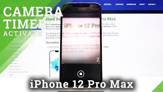 How to Enable Camera Timer on iPhone 12 mini – Take Delayed Photos [upl. by Ear]