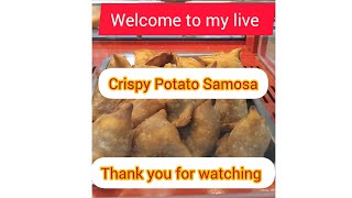 WIL EMETERIO Vlog is live Crispy Samosa [upl. by Anovad]