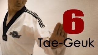 WT Taekwondo Poomsae Taegeuk 6 Jang  Explanations  태극 6장  TaekwonWoo [upl. by Towrey]