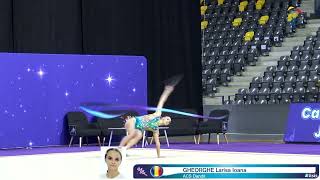 GHEORGHE Larisa Ioana ACS Dandri Ribbon 🏆 CNJunioareampSenioare la GimRitmica2024 Sf Gheorghe [upl. by Mick]