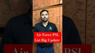 Air Force PSL List update shorts [upl. by Eahsram]