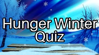 Survive the Hunger Winter Challenge 🥔 Test Your Knowledge of WWII Famine [upl. by Liris]