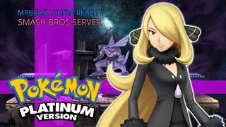 Cynthias Theme NEW REMIX  mrbeast Ultra Reality Smash Bros Server [upl. by Erreip]