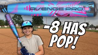 AXE AVENGE PRO 3 Bat Review  THIS BAT HAS POP AxeBat [upl. by Adolf]