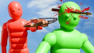 Dynamic NPC Ragdolls Fight in Realistic Simulations with Active Ragdoll Physics [upl. by Jordana]