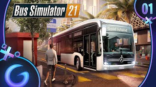 BUS SIMULATOR 21 FR 1  Devenir chauffeur de bus [upl. by Ysnap86]