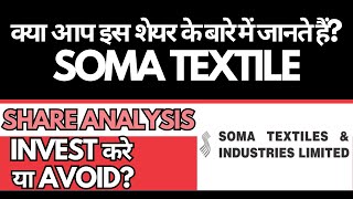 Soma Textile Share Analysis • Soma Textile Breaking News • Dailystock [upl. by Accebar]