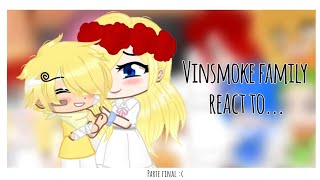 Vinsmoke family react topart final🇲🇽🇺🇲description [upl. by Nwahser917]