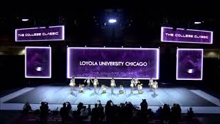 Loyola University Chicago Dance Team  Nationals Pom 2024 [upl. by Anitsuj]