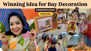 BayDesk decoration ideas for competitions 2024 I Interesting ideas for Diwali at office 10 Themes [upl. by Ardussi32]