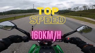 Top Speed Dominar 400 Interrompido bajaj dominar400 [upl. by Eniger]