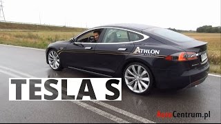 Tesla Model S 85 kWh 367 KM 2014 PLENG  test AutoCentrumpl 115 [upl. by Brom]