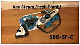 Vax Steam Fresh Combi S86 SF C Review [upl. by Dopp]