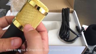 BM800 Condenser Microphone Unboxing [upl. by Buerger]