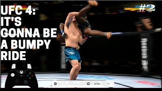 Ep 2 UFC 4 Career Mode Almost got knocked out by Ben Askren [upl. by Aridnere]